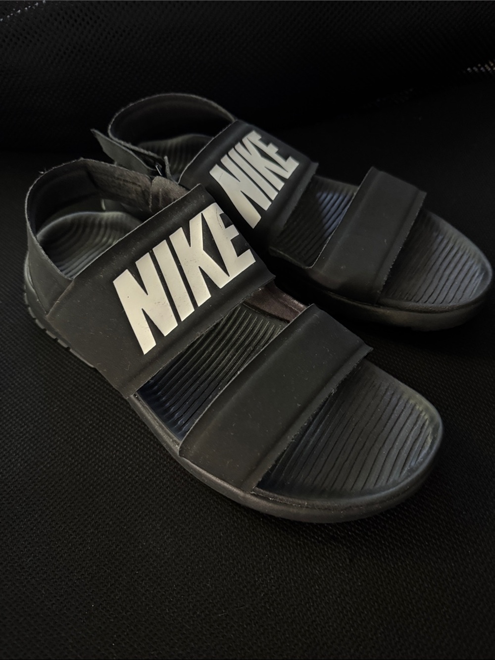 Nike Women’s Slide Sandals with White Logo